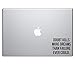 Doubt Kills More Dreams, Inspirational Sticker Decal 13