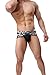 Two Pairs of Dominik Cotton Jockstraps Underwear, Mens (L, Black)