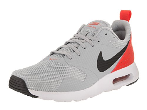 Nike Men's Air Max Tavas Wolf Grey/Black Max Orange Running Shoe 9 Men US