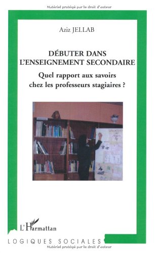 Débuter dans l'enseignement secondaire