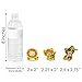 Big Dot of Happiness Funfari - Fun Safari Jungle - DIY Shaped Baby Shower or Birthday Party Cut-Outs - 24 Count