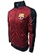 Barcelona Track Jacket, Kids and Adults Sizes, Soccer Football Jacket Burgundy Color,Official Merchandise