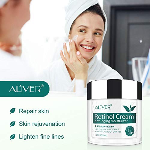 Collagen Anti Aging Retinol Cream, Retinol Cream for with Hyaluronic