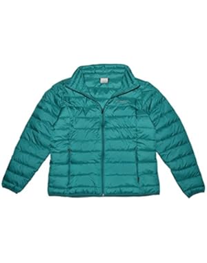 Women's Carribou Crest Puffer Winter Jacket, GREEN
