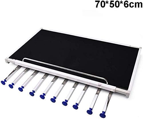 YGLight Hanger Multi-Purpose Wardrobe Organizer Adjustable Width Trousers Rack Extensible Shelf Pull-Out Pants Non-Slip Treatment Easy Installation Stainless Steel (Color : B)