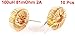 Uxcell a13071500ux0182 10 Piece Toroid Core Inductor Wire Wind Wound 100uH 81mOhm 2 Amp, Coil
