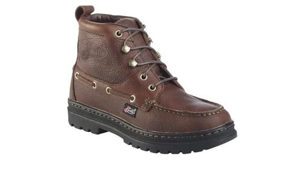 justin chukka work boots