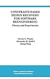 Constraint-Based Design Recovery for Software
