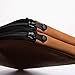 Speedball Art Products Genuine Leather Storage Case for Pencils, Markers, Pens and Art Supplies (Holds Up to 72 Standard Pencils, Antique Brown)