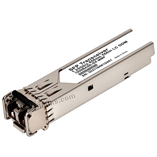 550m SFP 1G SX MMF 850nm DOM/DDM / DDMi LC Duplex Transceiver. Compatible, Reprogrammable.