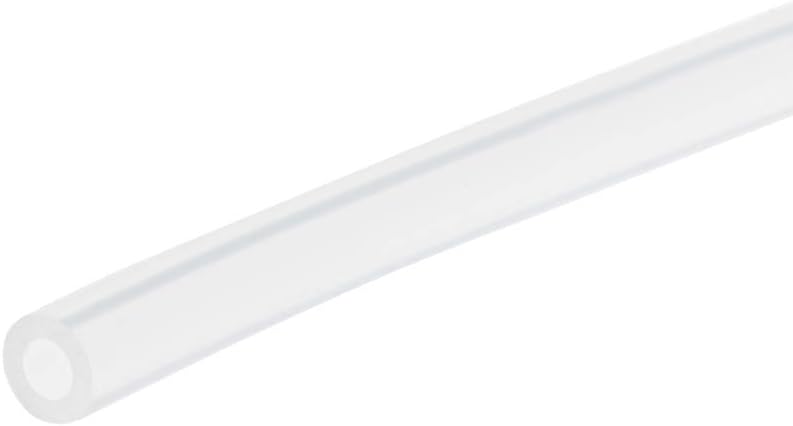 sourcing map Silicone Tube 1/8" ID x 1/4" OD 10ft Flexible Rubber Air Hose