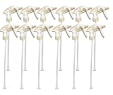 The Bucko Replacement Industrial Trigger Sprayers (12) - Trigger & Nozzle Spray Head for 32 Oz Bottles | Replacement Part for Spray Bottles