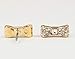 Kate Spade New York Ready Set Bow Stud Earrings (Clear/Gold)