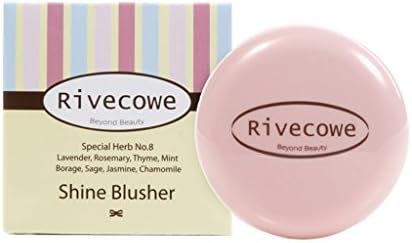 Rivecowe Shine Blusher Cheek Color No 2. Shine Milky Pink