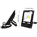 GLW 20W LED Flood Lights,100W Halogen Bulb Equivalent,IP65 Waterproof Daylight White Outdoor Work Light,1800lm,6000K,110V Floodlight with US 3-Plug