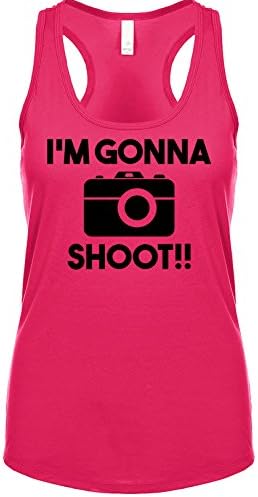 I'm Gonna Shoot!! Women's Tank Raspberry Small