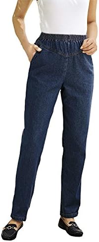 Lord Isaacs Slimming V-Yoke Jeans, Stonewash, 14