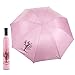 Trademark Home Wine Bottle Umbrella - Pink and Red,38 x 38 x 23.5 inches