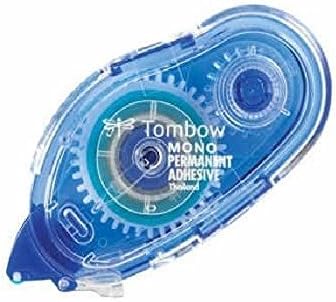 Doaaler(TM) Tombow MONO Adhesive Dispenser w and Glue Cartridge Plastic Blue TOM62106
