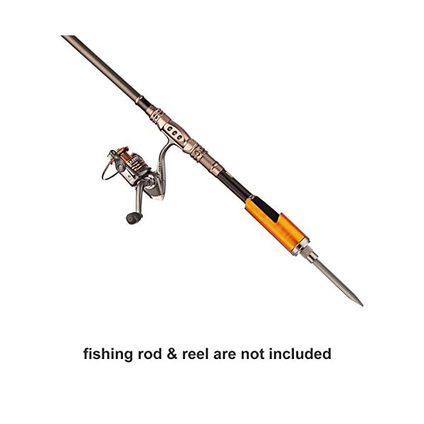 PLUSINNO-Fishing-Rod-Pole-Holder-Aluminium-Alloy-Ground-Support-Stand-Baitcaster-Spincast-Casting-Spinning-Fishing-Rod-Racks-Folding-Holder PLUSINNO-Fishing-Rod-Pole-Holder-Aluminium-Alloy-Ground-Support-Stand-Baitcaster-Spincast-Casting-Spinning-Fishing-Rod-Racks-Folding-Holder