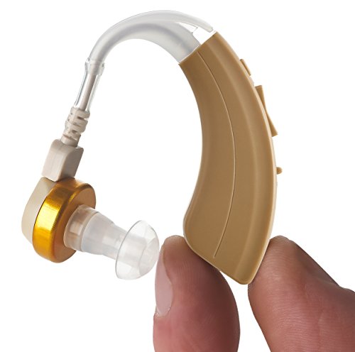 Digital Hearing Amplifier by NewEAR VHP-220. 500hr Battery Life, Modern Design, Doctor and Audiologist designed “ FDA Approved “