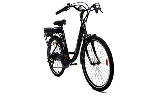 €799.00 Momo Design Venezia, Bicicletta elettrica a pedalata assistita  Unisex Adulto, Nero, Unica - bikewebshop.it