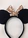 Rose Gold Mouse Ears,  Sparkly Mouse Ears, Mouse Ears headband