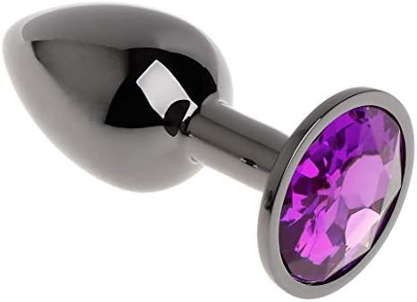 WEISHA Funny Plug Aluminum Alloy Plug Plated Rhinestone Suction Cup Stopper Game