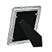 8x10 Picture Frame | College Photo Frame | Wedding Picture Frame Made of EPOXY and Silver Plated Metal | Inlay Rhinestones Photo Frame Blocks Display 8x10 Inch Picture for Family Love Baby