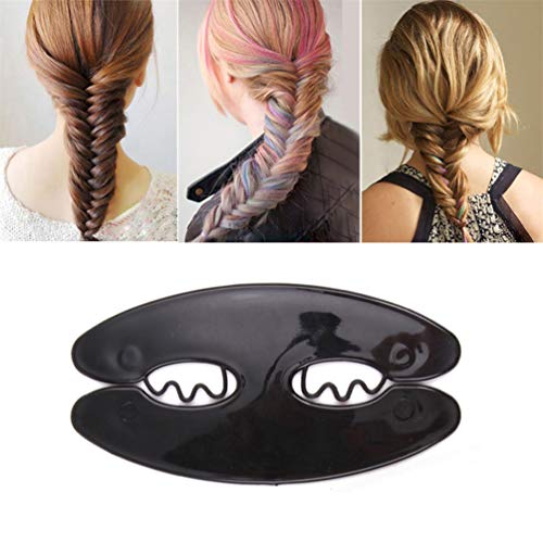 Floralby Women’s Hair Braiding Tools Magic Twist Roller Weave Fish Bone DIY Hair Styling Accessories