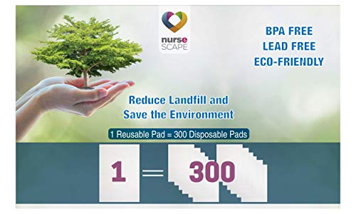 Nursescape Bed Pad for Incontinence - Washable Up to 300 x and Reusable Bed Protector 30 x 52 Inches for Seniors, Kids & Dogs - Thumbnail 5