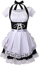 TOONRAIN Women's Maid Costume, Anime Cosplay Dress