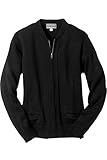 Edwards Garment Men's Crew Neck Zipper Heavyweight Cardigan Sweater