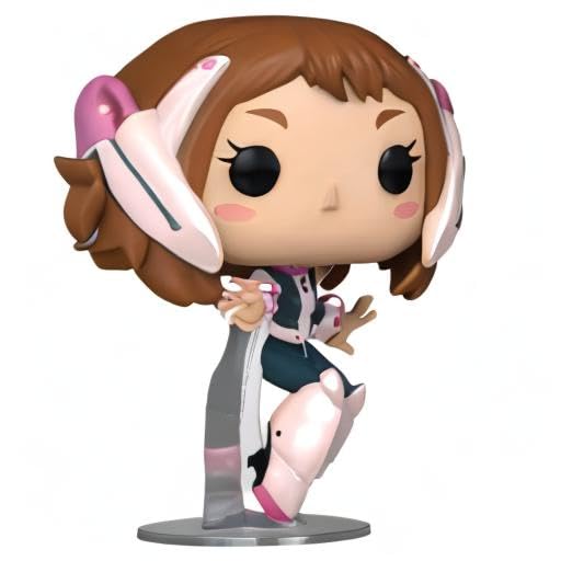 Funko POP! Animation: My Hero Academia (MHA) - 2 - Ochaco Uraraka - 1/6 Odds for Rare Chase Variant - Metallic - Collectable Vinyl Figure - Gift Idea - Official Merchandise - for Kids & Adults