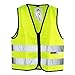 Salzmann Children's High Visibility Vest - Reflective Safety Vest with Zipper - Made with 3M Reflective Material