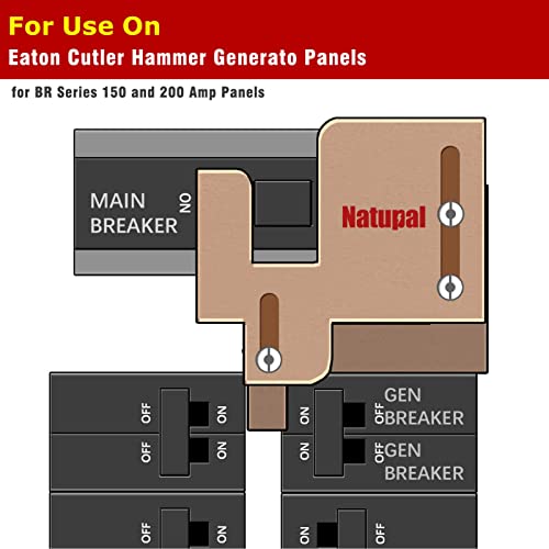 50 Amp Generator Inlet Box Generator Interlock Kit For Eaton Cutler ...