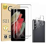 Micger Galaxy S21 Screen Protector, 2 Pack Camera