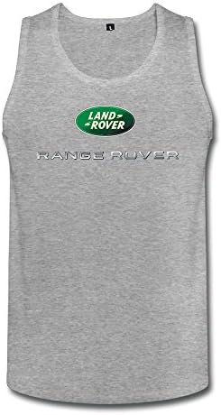 Man's Range Rover Logo Tank Tops HeatherGray