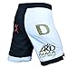 ARD Pro MMA Fight Shorts UFC Cage Fight Grappling Muay Thai Boxing Black-White Xs-3xl