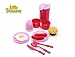 Little Treasures Mini Dinnerware Pretend Food Toy Play Set