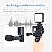 Saramonic SR-XM1 Mini Vlog Microphone for Gopro,Wireless Video Mic 3.5mm TRS Omnidirectional Microphone Plug and Play Mic for Gopro 7 6 5 DSLR Cameras, Camcorders, CaMixer, SmartMixer, LavMic Vlogging