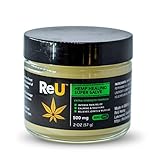 ReU Hemp Healing Pain Relief Salve - 500MG Organic Hemp Extract Cream with Pure Natural Essential Oils - Relieves Inflammation, Muscle, Joint, Back, Knee, Nerve Pain - Made in USA (2 oz)