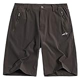 svacuam Men’s Outdoor Sport Lightweight Breathable Soft Quick Dry Hiking Shorts