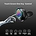 Earbuds Bluetooth wireless, COOCHEER True Wireless Bluetooth 5.0 Earphones with Intelligent LED Display,Touch Screen One Key Control Auto Pairing Headphones,IPX68 Waterproof 3500mA 110H Play Time Case