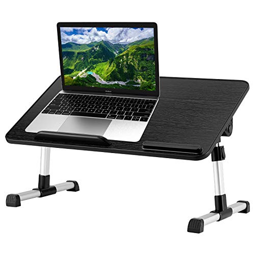 Laptop Desk for Bed, LITEPRO Adjustable Laptop Bed Tray Table, Portable