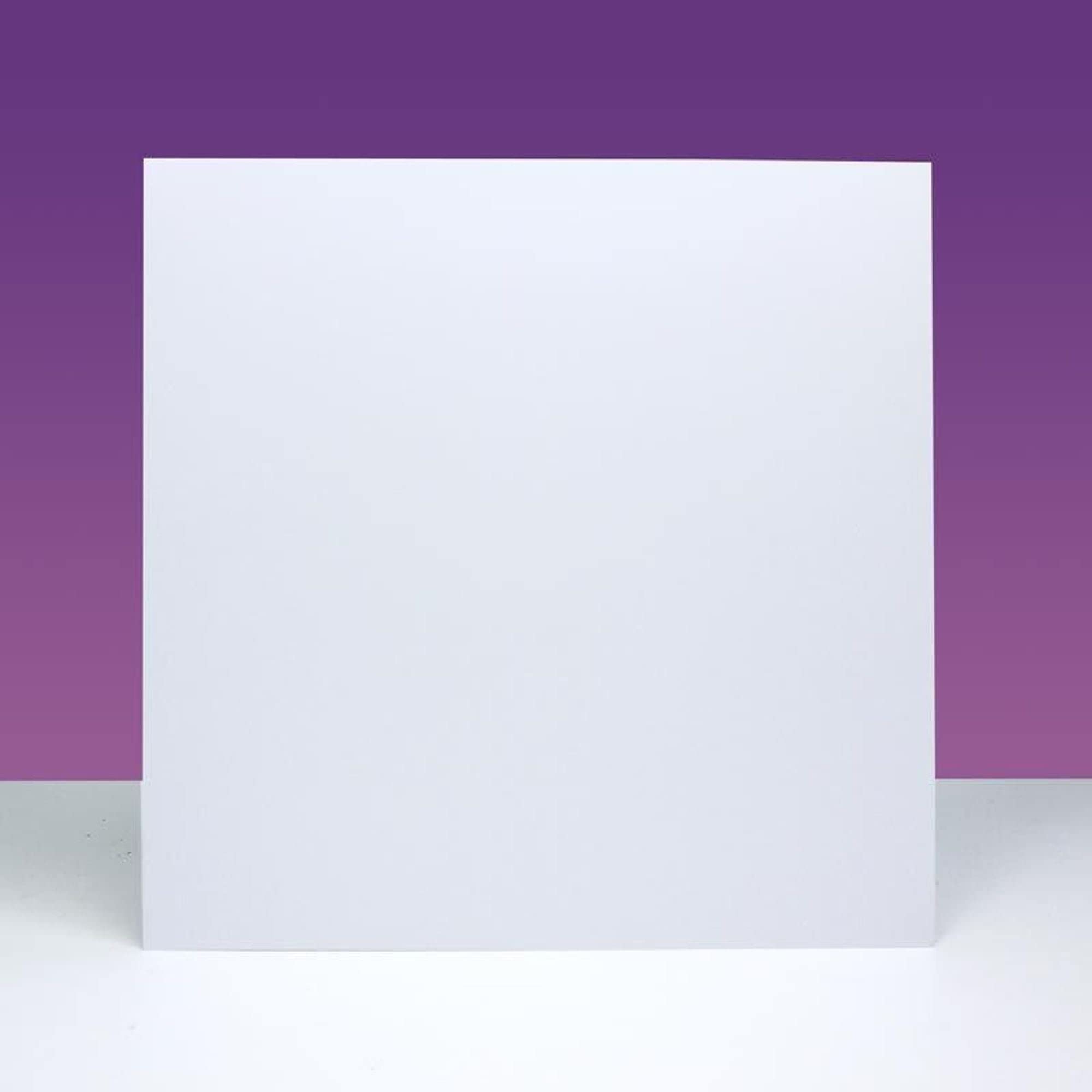 Hunkydory Crafts Pack of 10 DL Card Blanks & Envelopes - Dove White Ink Me