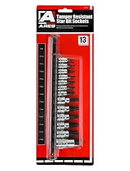 ARES 70103-13-Piece Security Torx Bit Socket Set