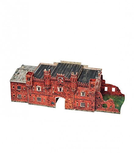 Keranova keranova366 Maßstab 1: 120 30 x 13 x 11 cm Clever Papier der cholm (begriffsklärung) Gate/Brest/Belarus 3D Puzzle (41-) – Bild 4