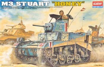 1:35 M3 Stuart Honey British Model Kit