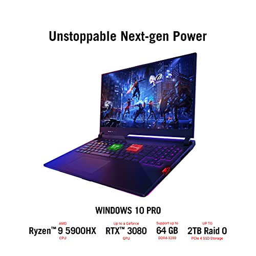 Geforce Rtx Asus Rog Notebook Rtx 3080 ASUS ROG Strix Scar 17